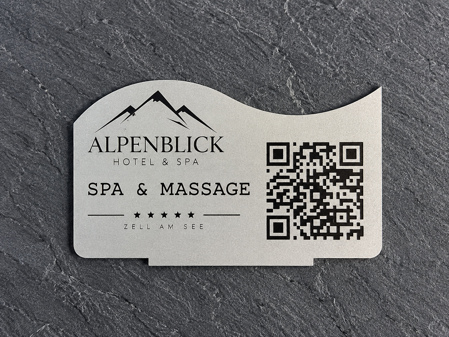 GastroGrid Spa und Wellness Schild